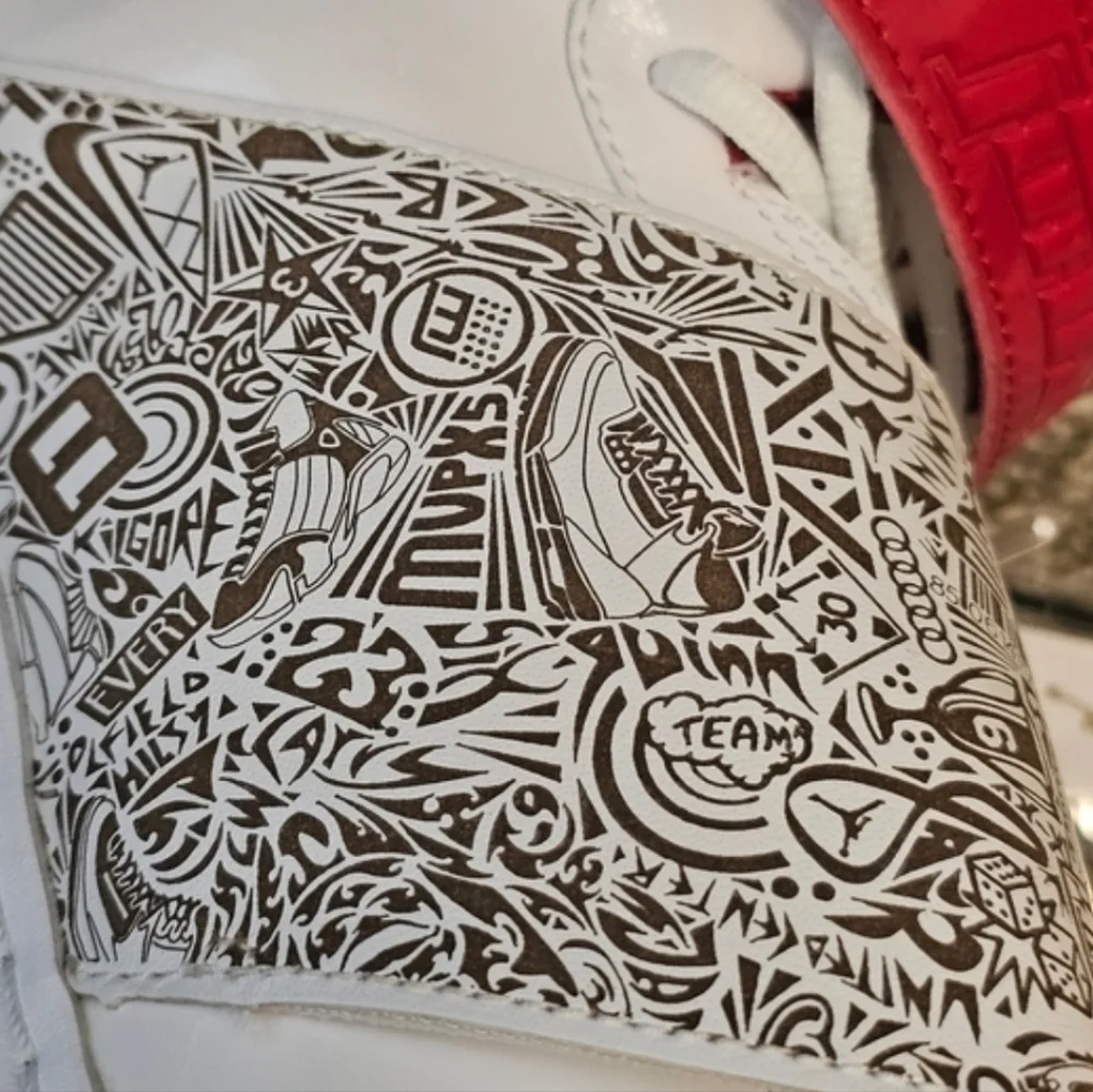 Air Jordan 20 Retro Fusion (AJF 20) "White/Varsity Red" (2008) Mens 15 BRAND NEW - Picture 12 of 13